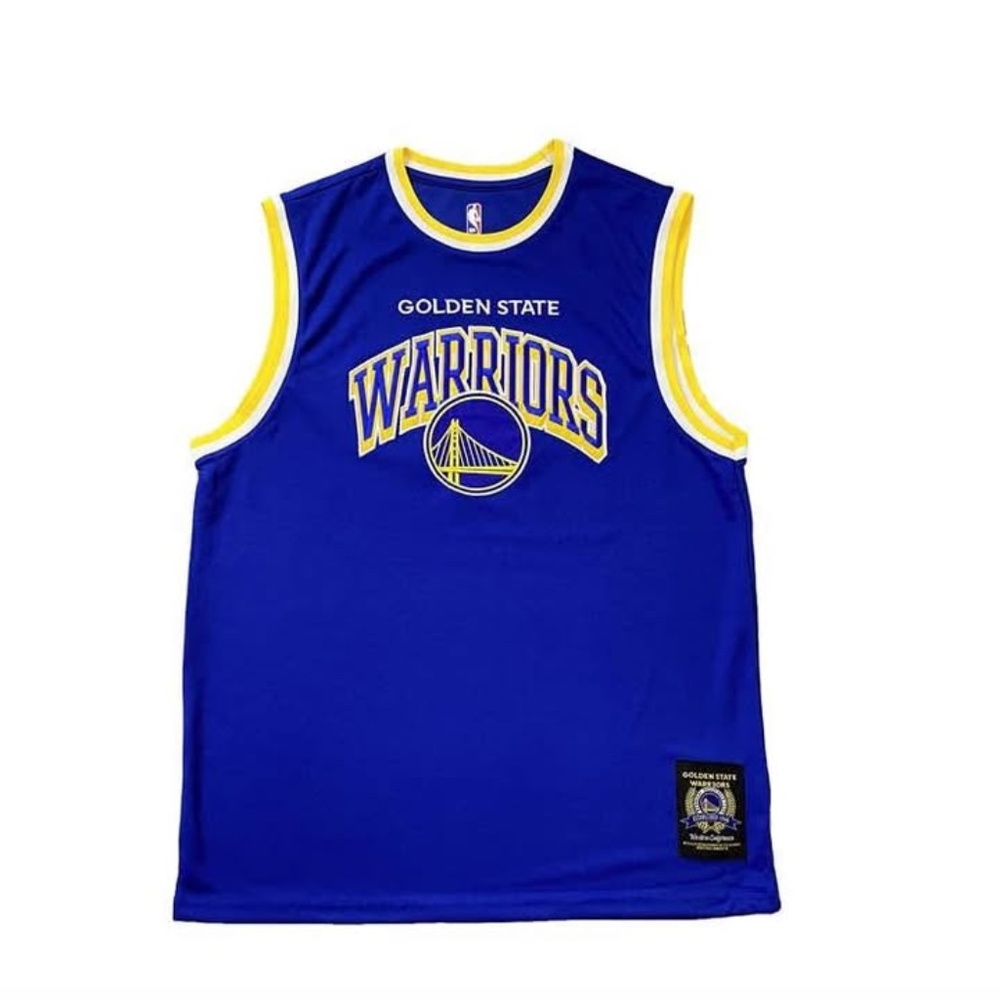 BRAND NEW men nba NBA golden state warriors blank jersey size M & L